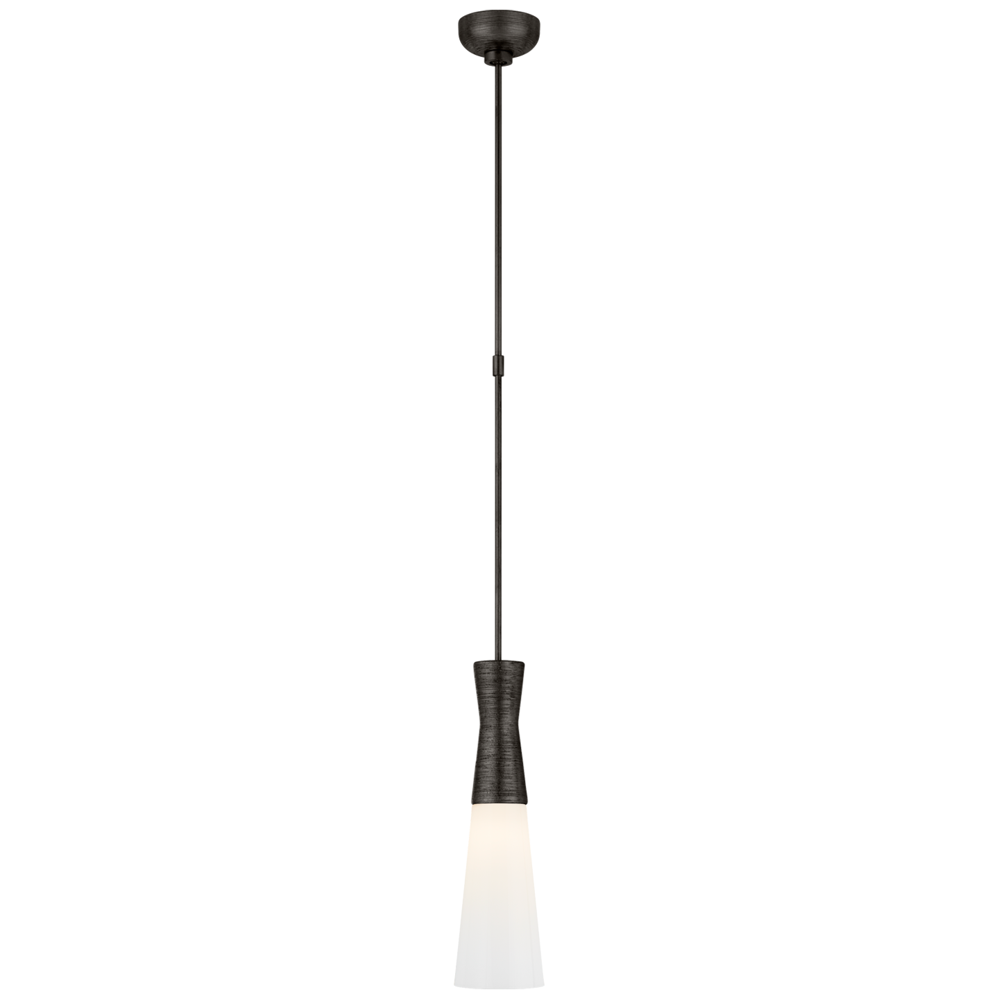 Utopia Pendant with White Glass