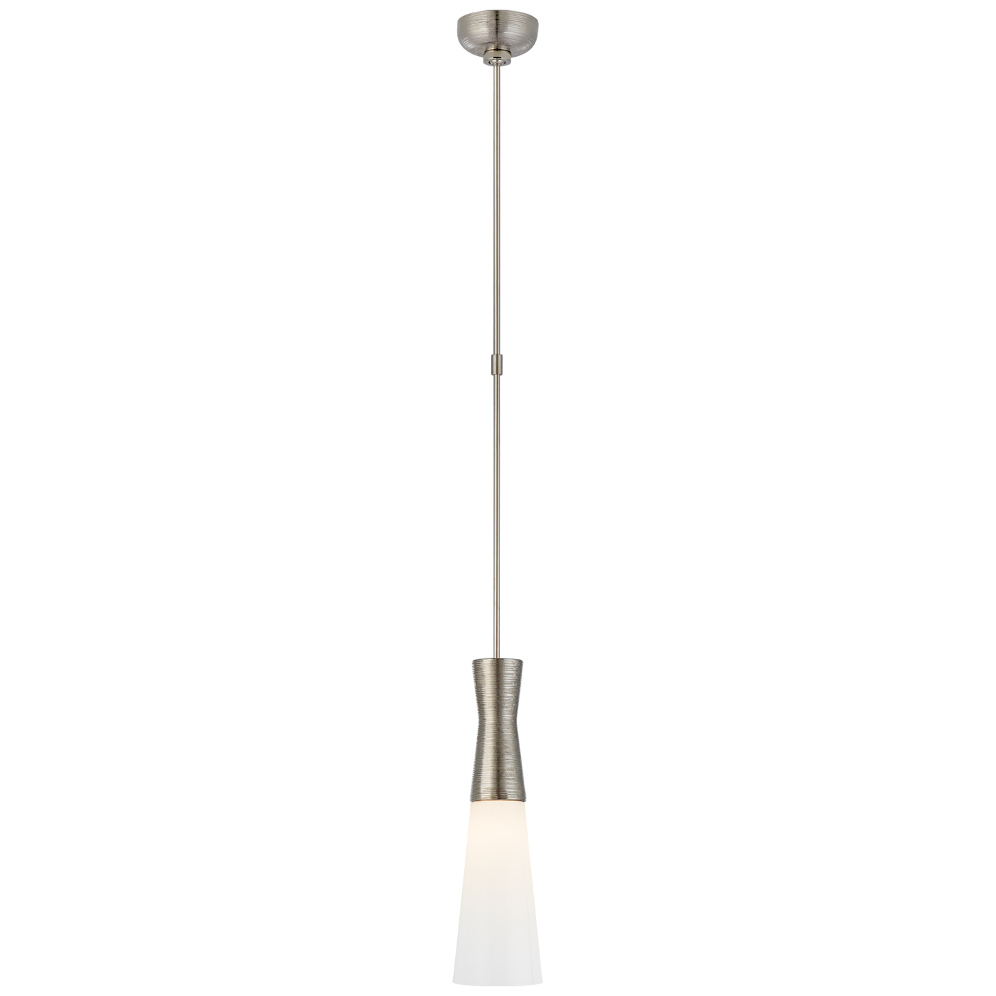 Utopia Pendant with White Glass