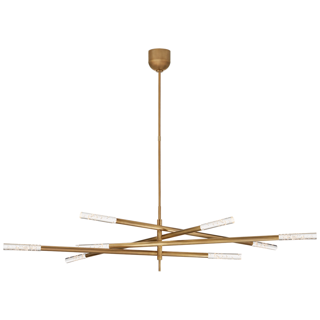 Rousseau Grande Eight Light Articulating Chandelier