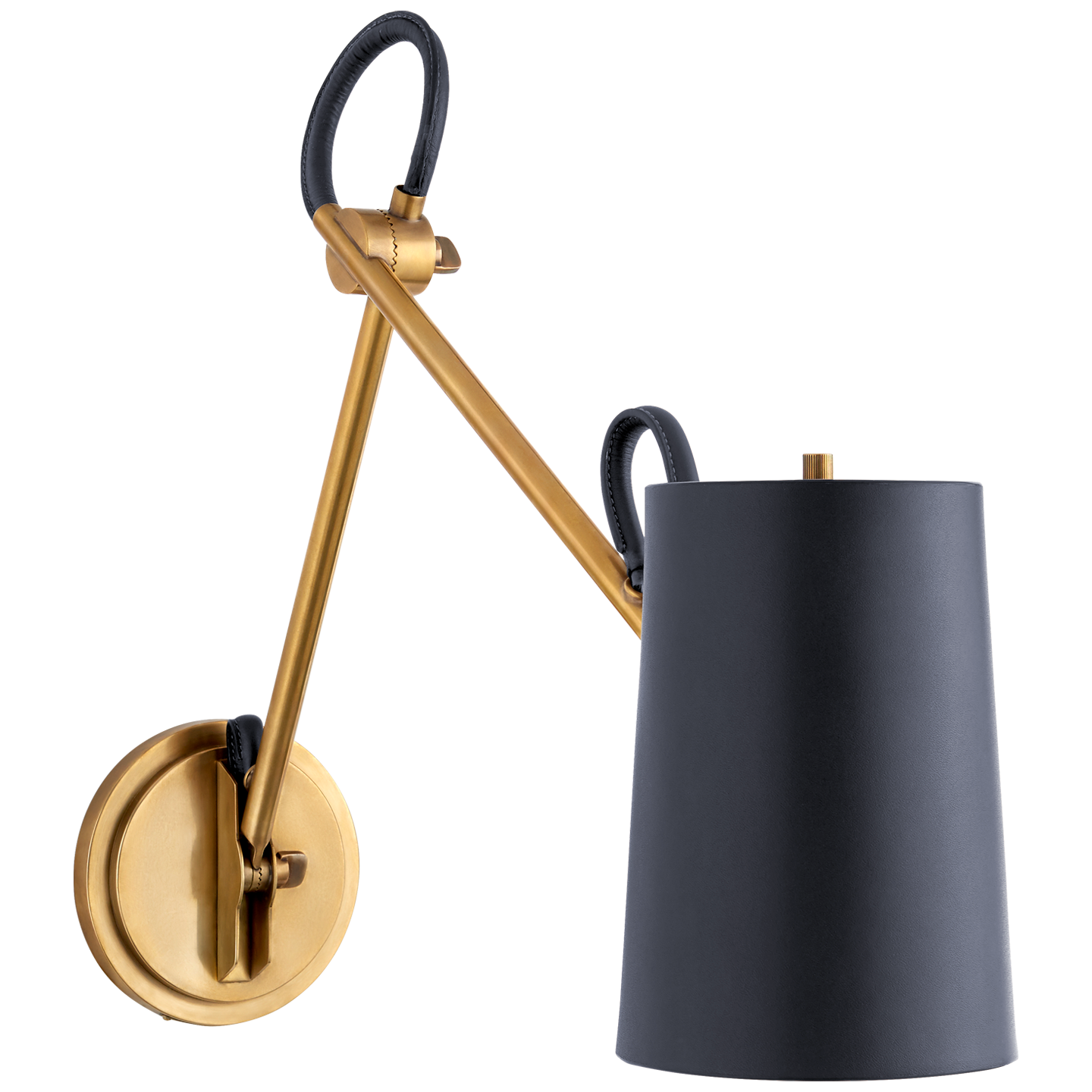 Benton Double Arm Library Sconce
