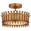 Leslie 12" Semi-Flush Mount