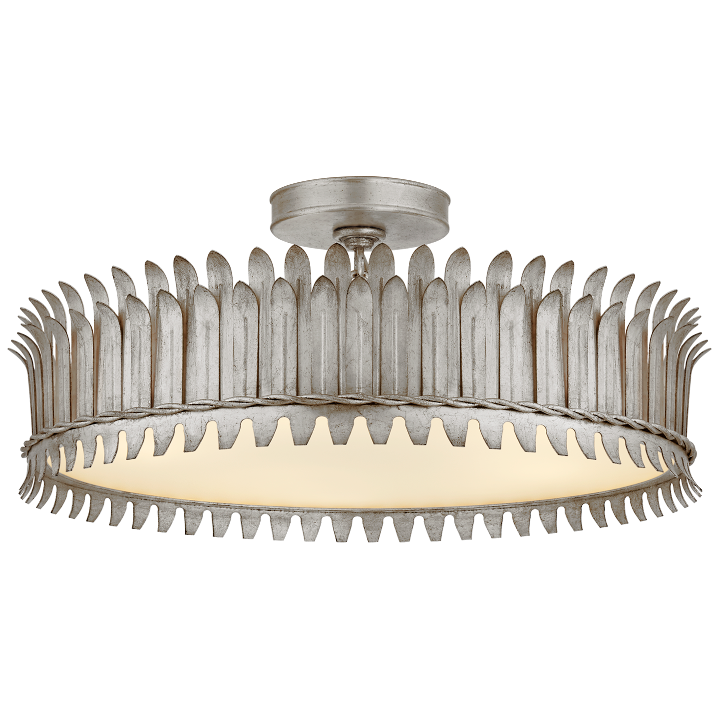 Leslie 21" Semi-Flush Mount
