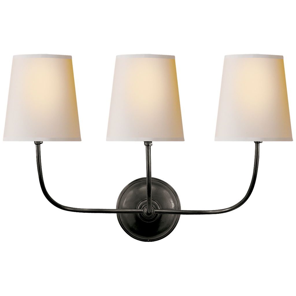 Vendome Triple Sconce