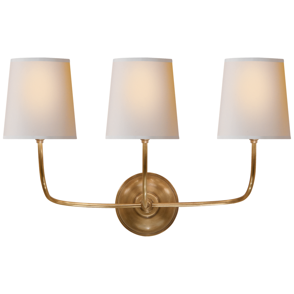 Vendome Triple Sconce