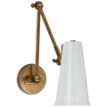 Antonio Adjustable Two Arm Wall Lamp