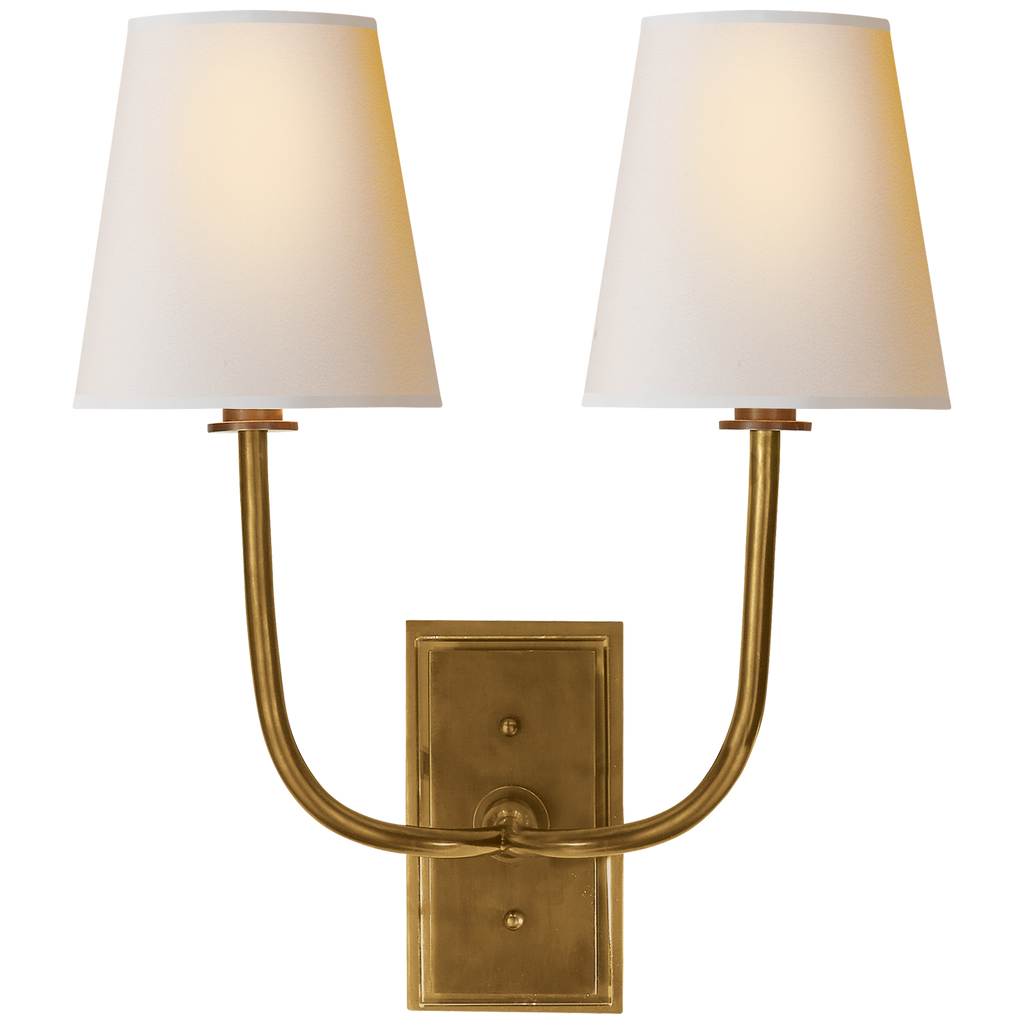 Hulton Double Sconce – Stoffer Home