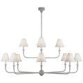 Piaf Grande Two-Tier Chandelier