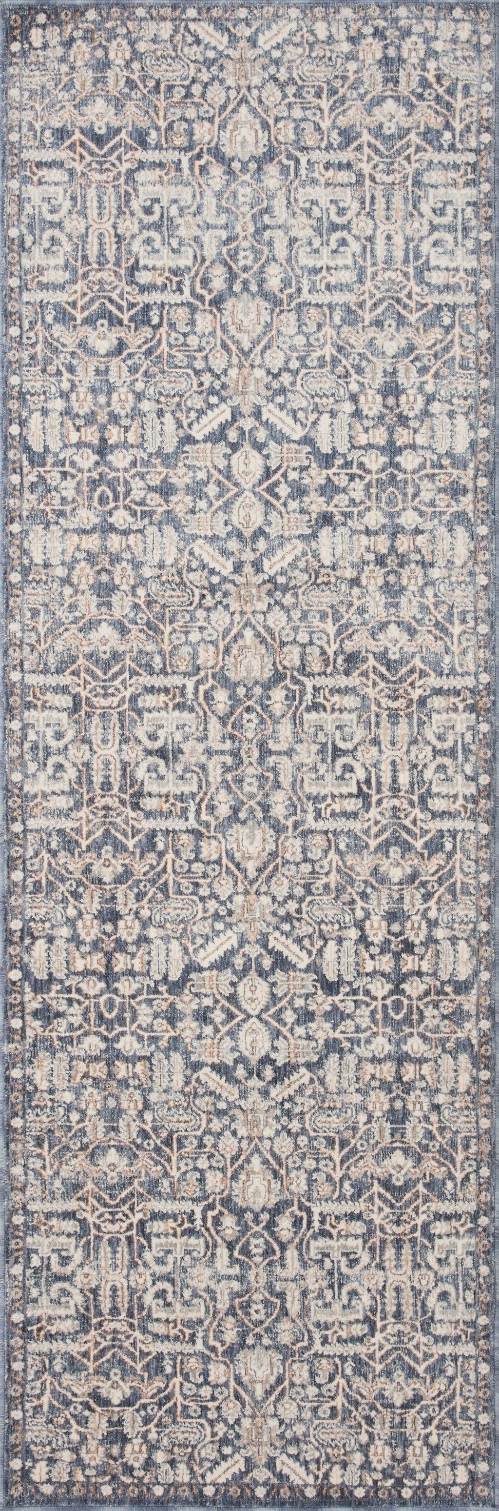 Amber Lewis x Loloi Zuma Blue Ivory ZUM-02