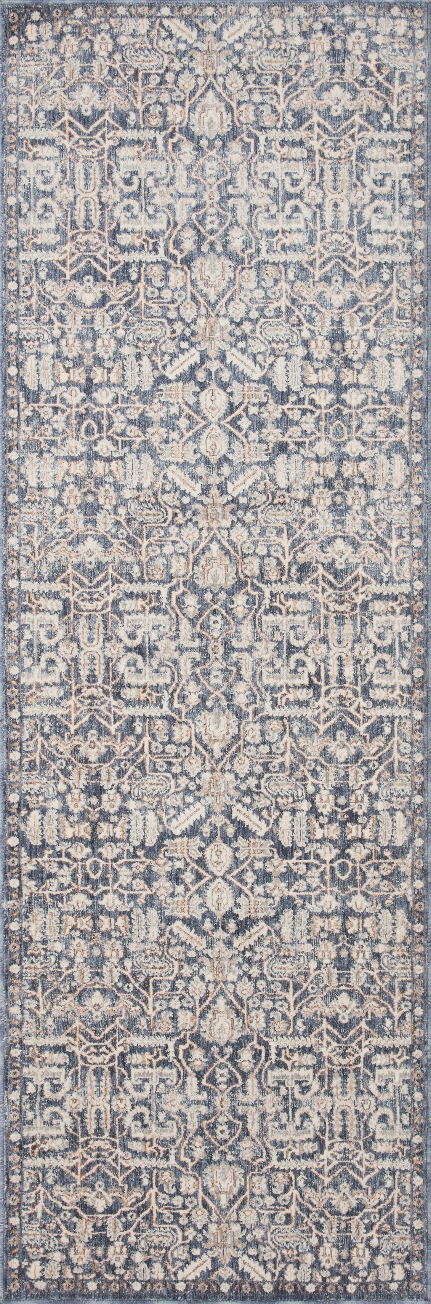 Amber Lewis x Loloi Zuma Blue Ivory ZUM-02