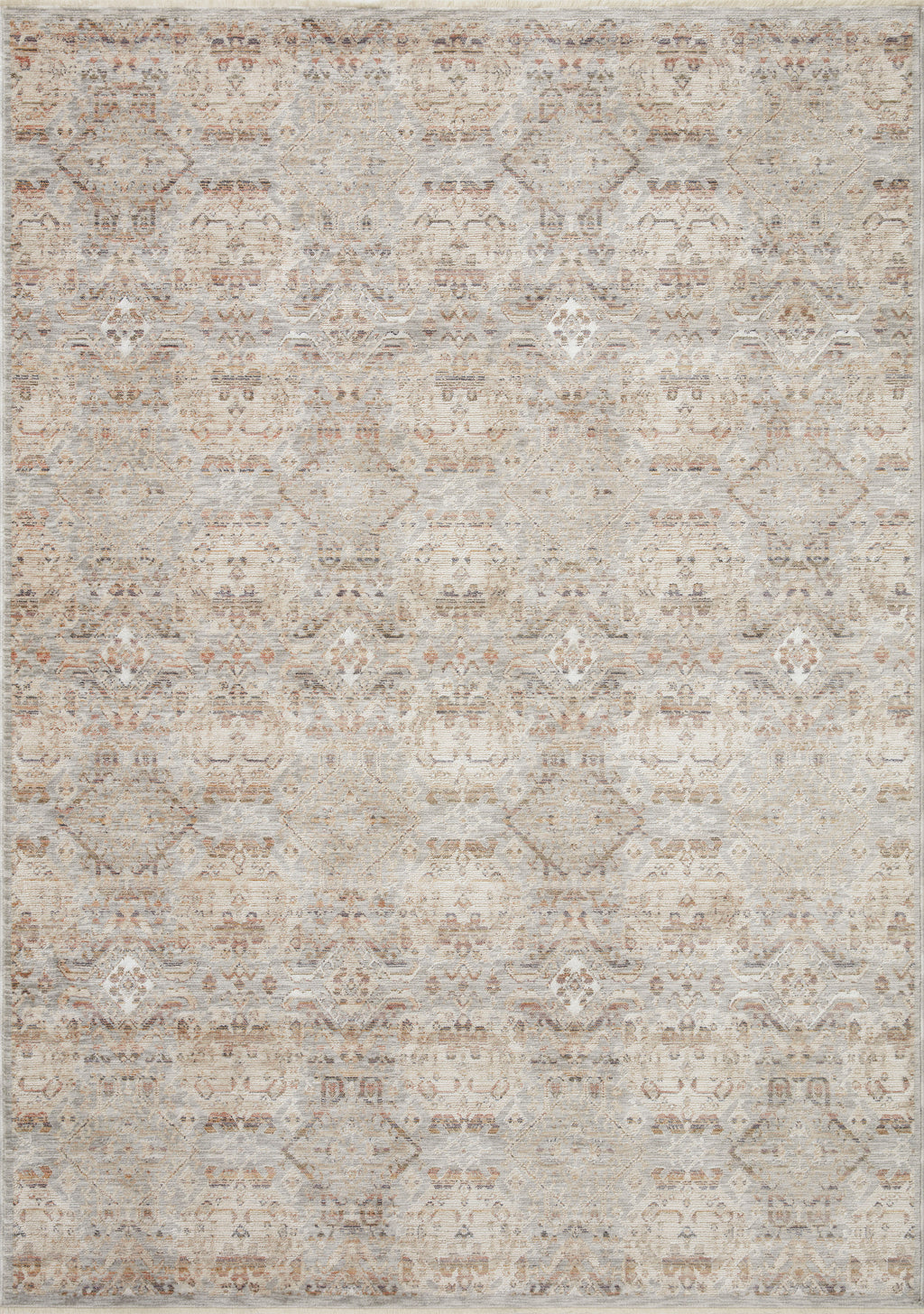 Amber Lewis x Loloi Zuma Silver / Multi ZUM-05