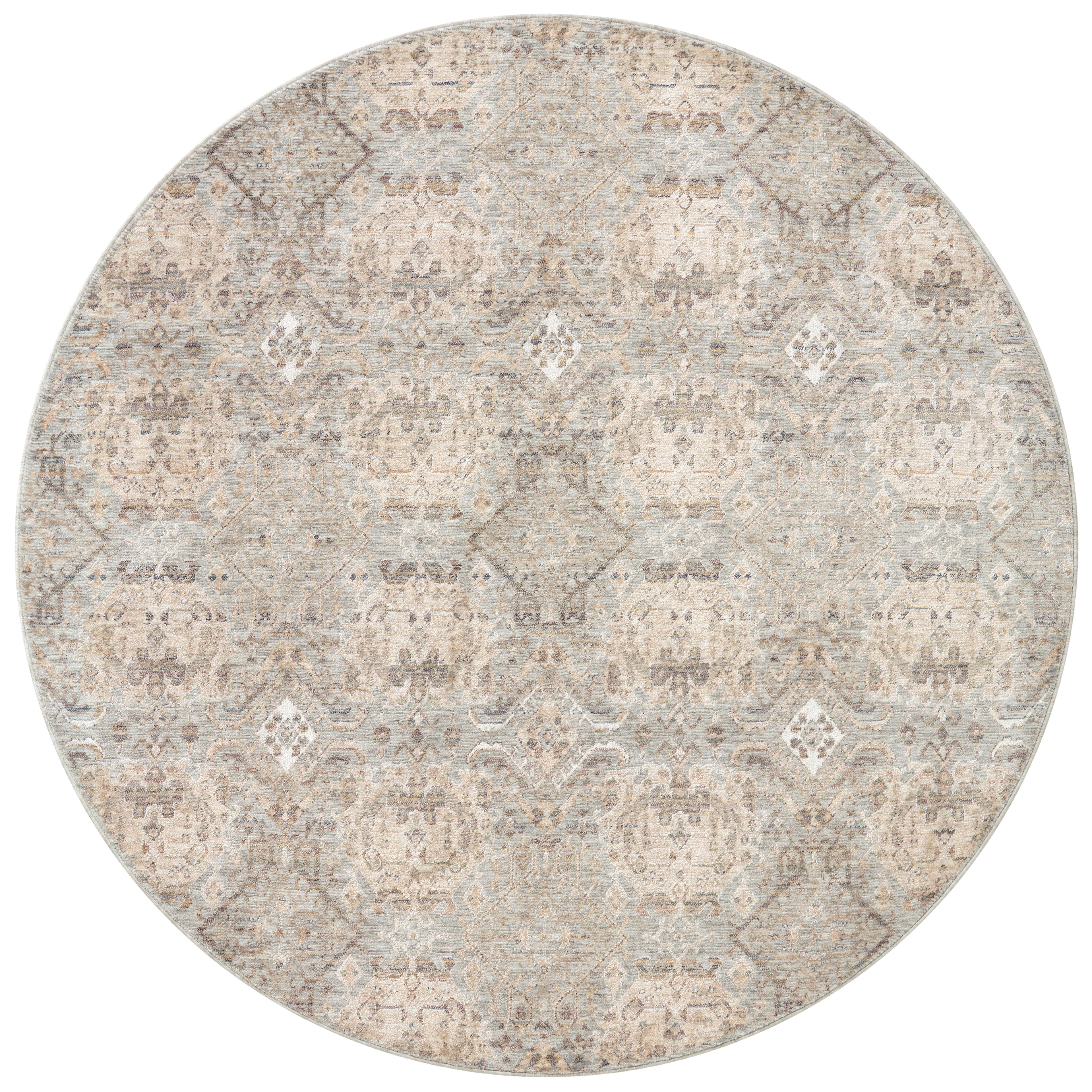 Amber Lewis x Loloi Zuma Silver / Multi ZUM-05