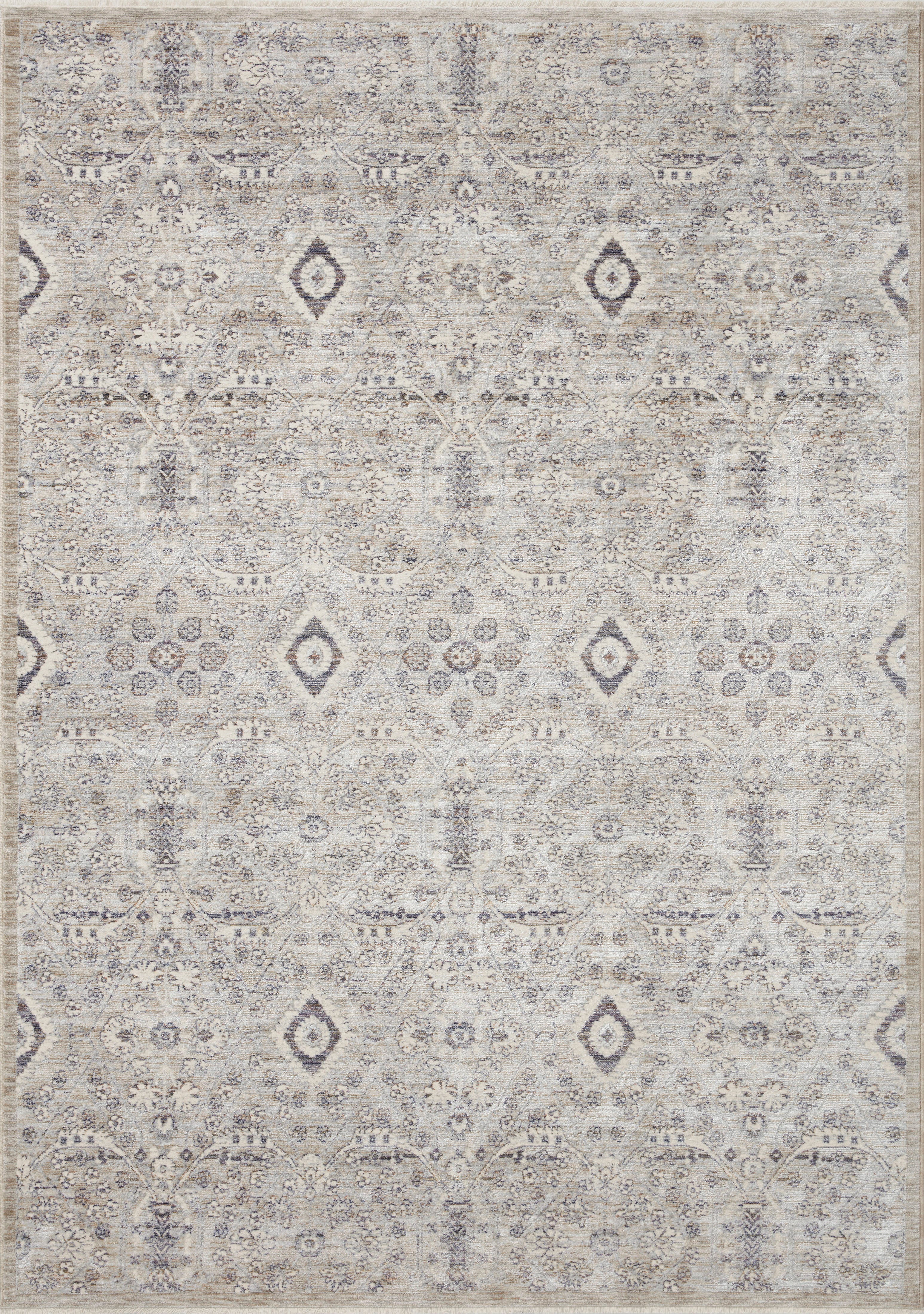 Amber Lewis x Loloi Zuma Silver / Sky ZUM-07