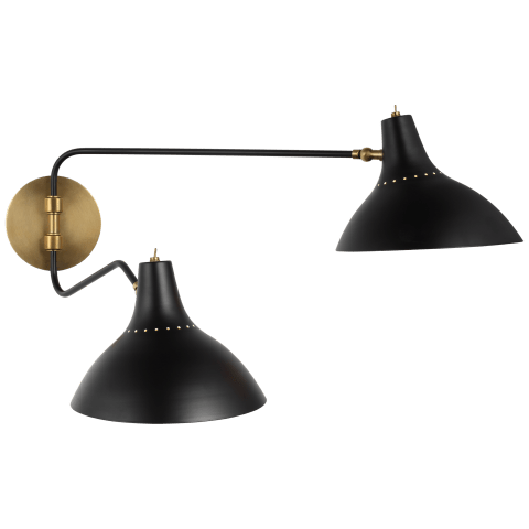 Charlton Medium Double Wall Sconce
