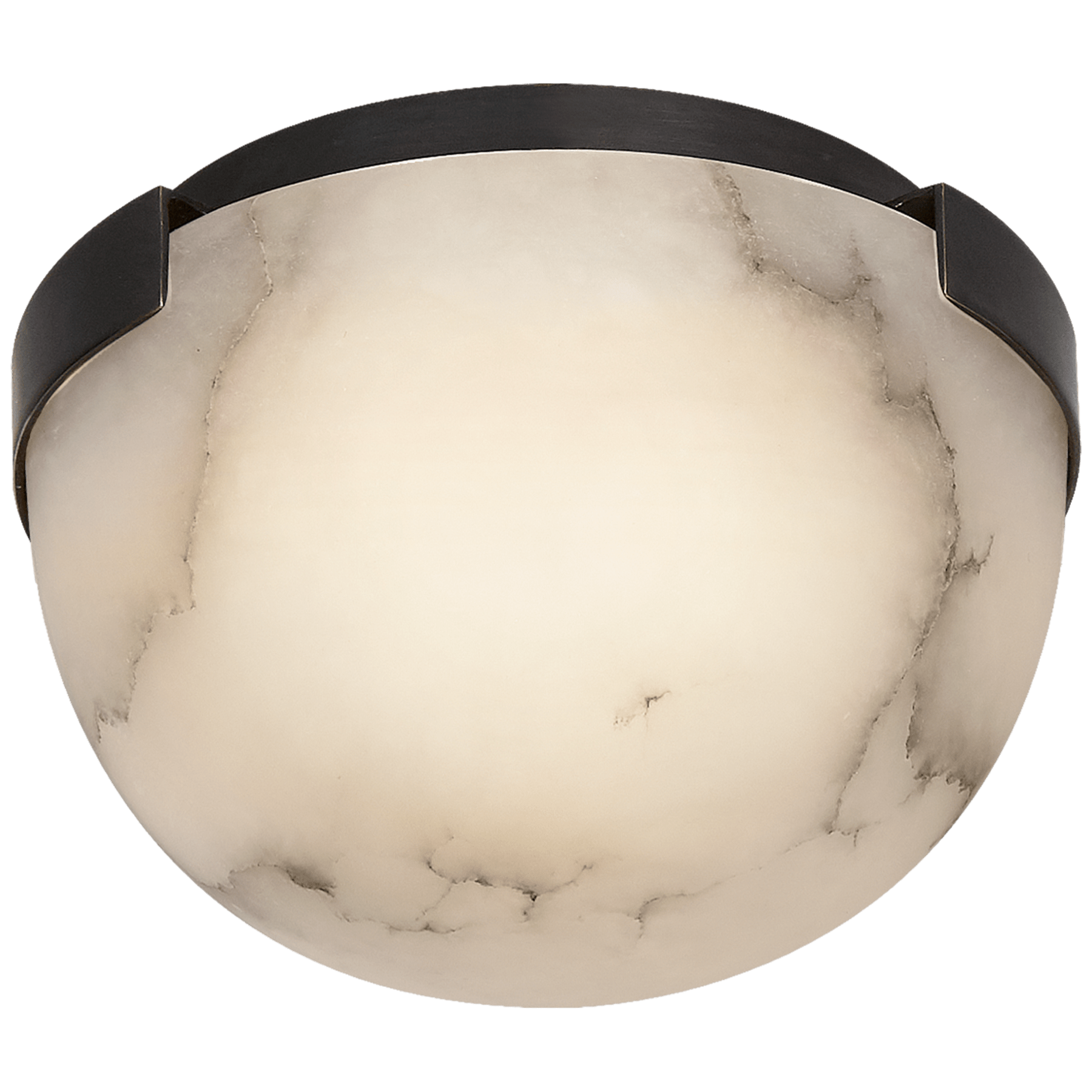 Melange 5" Solitaire Flush Mount