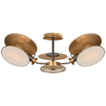 Osiris Medium Reflector Semi-Flush Mount