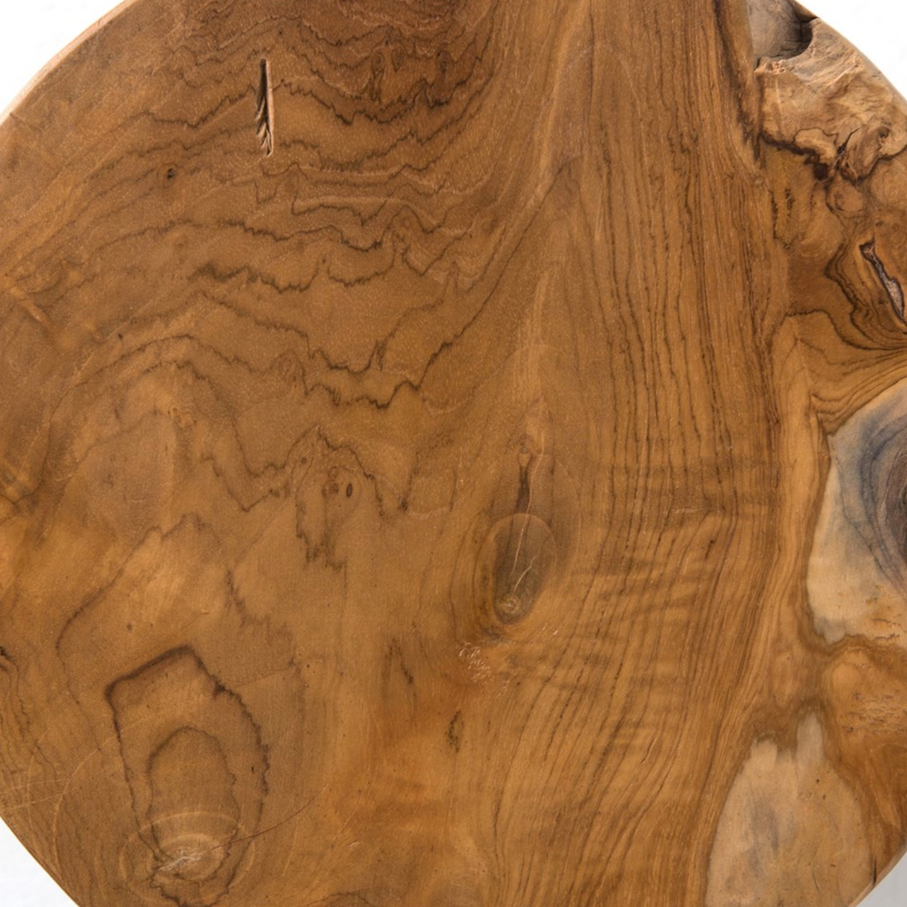 Teak Root Stool