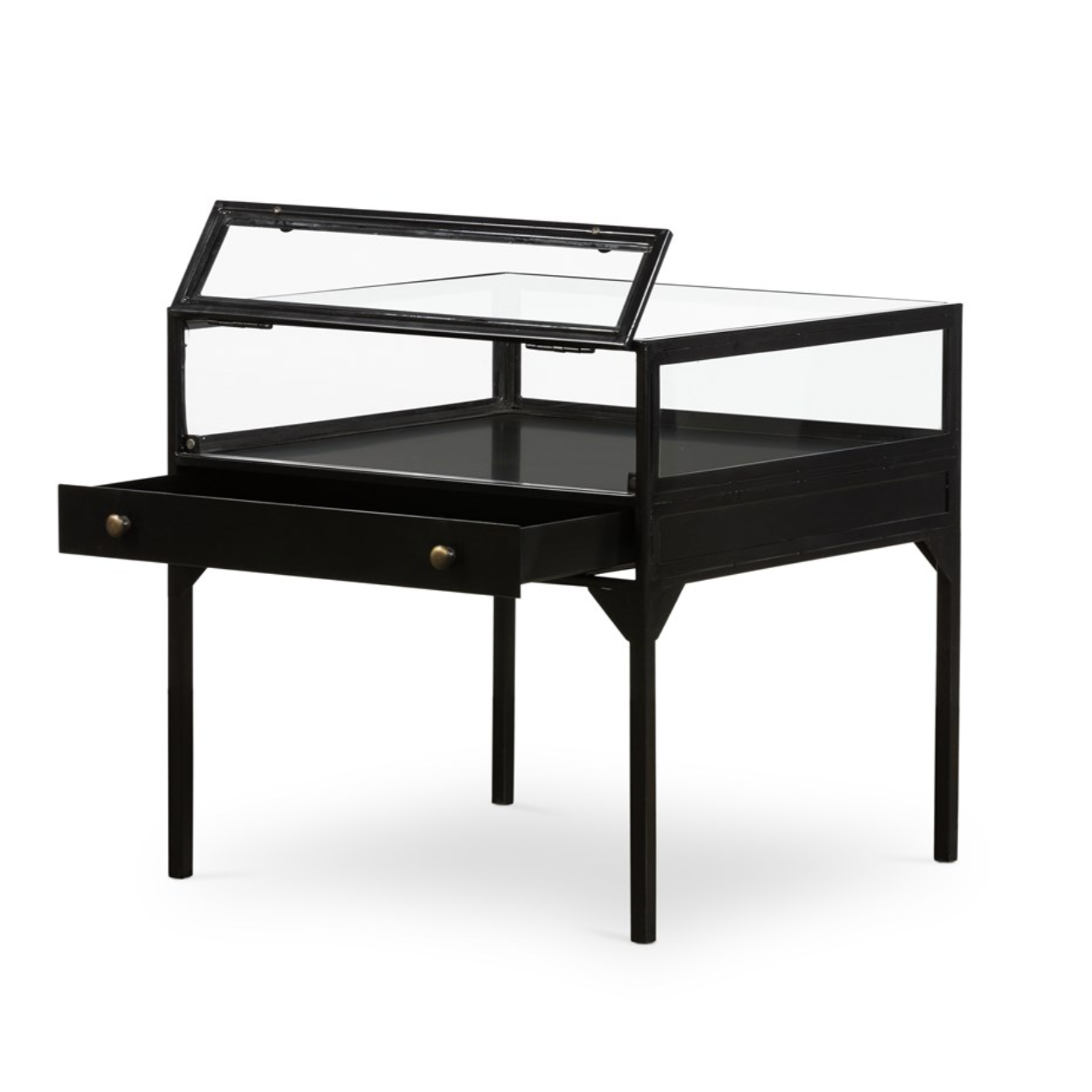 Charlotte Shadow Box End Table