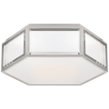 Bradford Small Hexagonal Flush Mount