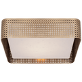 Precision Large Square Flush Mount