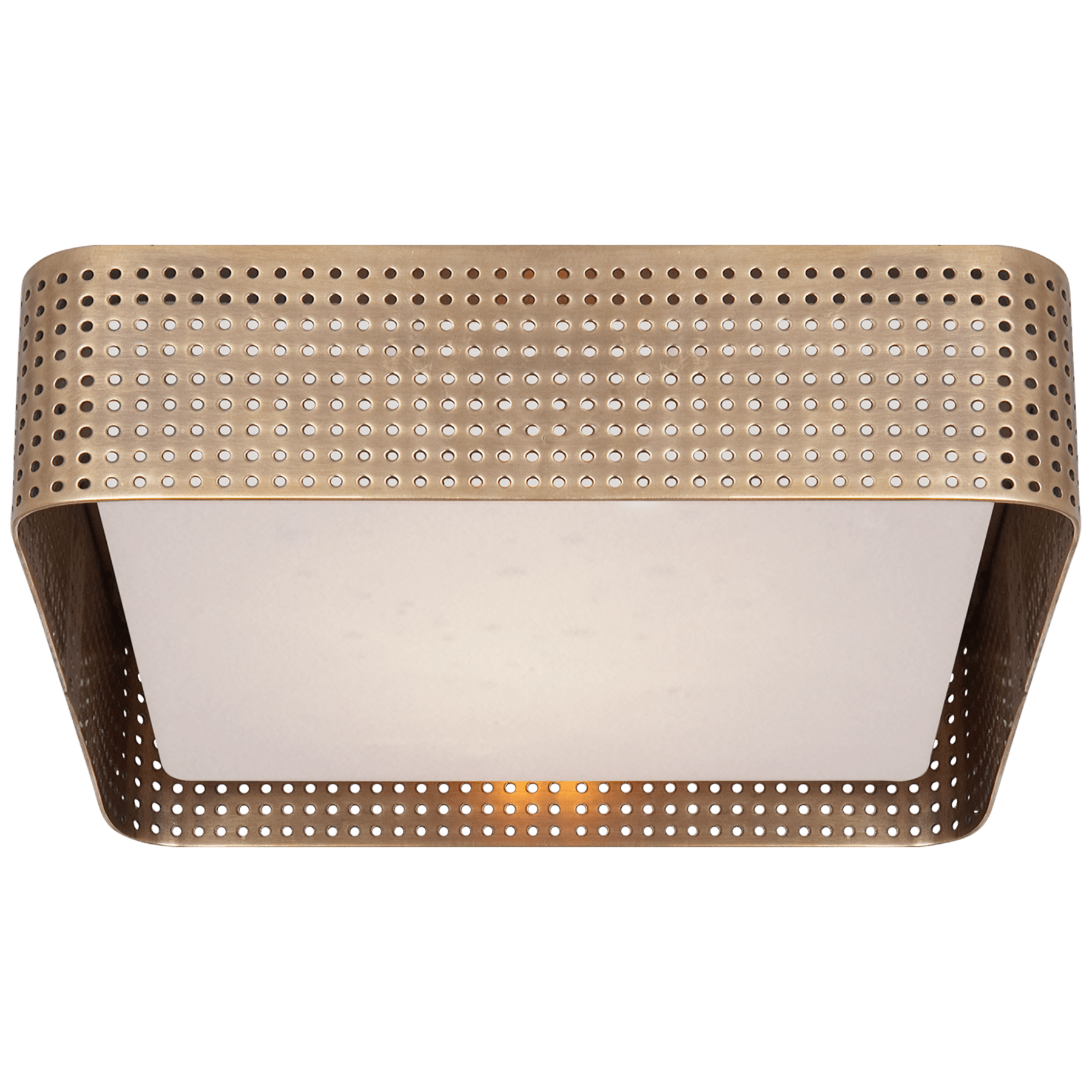 Precision Large Square Flush Mount