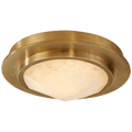 Halcyon 5" Solitaire Bezel Flush Mount