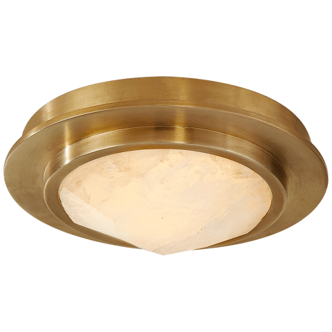 Halcyon 5" Solitaire Bezel Flush Mount
