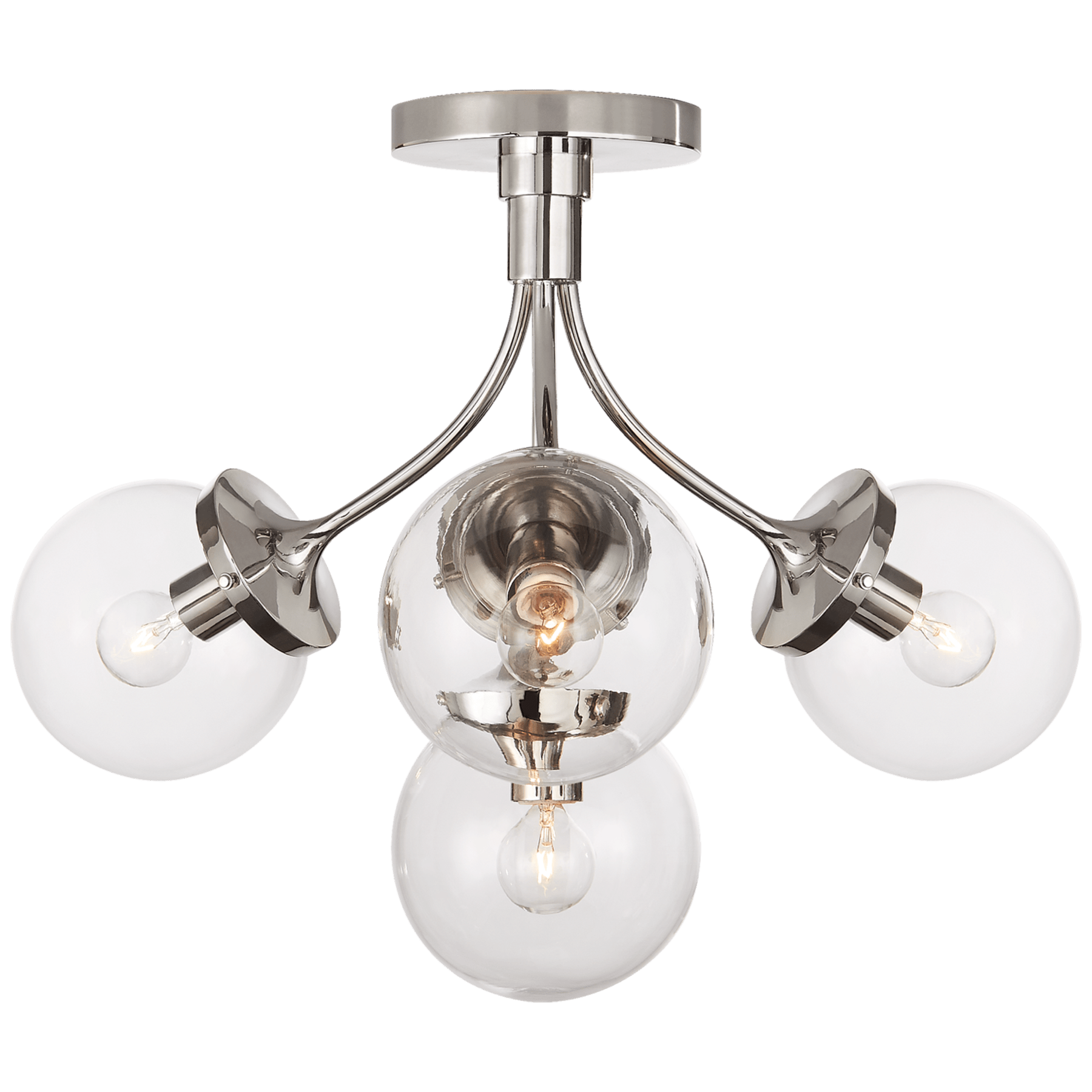Prescott Medium Semi-Flush Mount