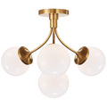 Prescott Medium Semi-Flush Mount