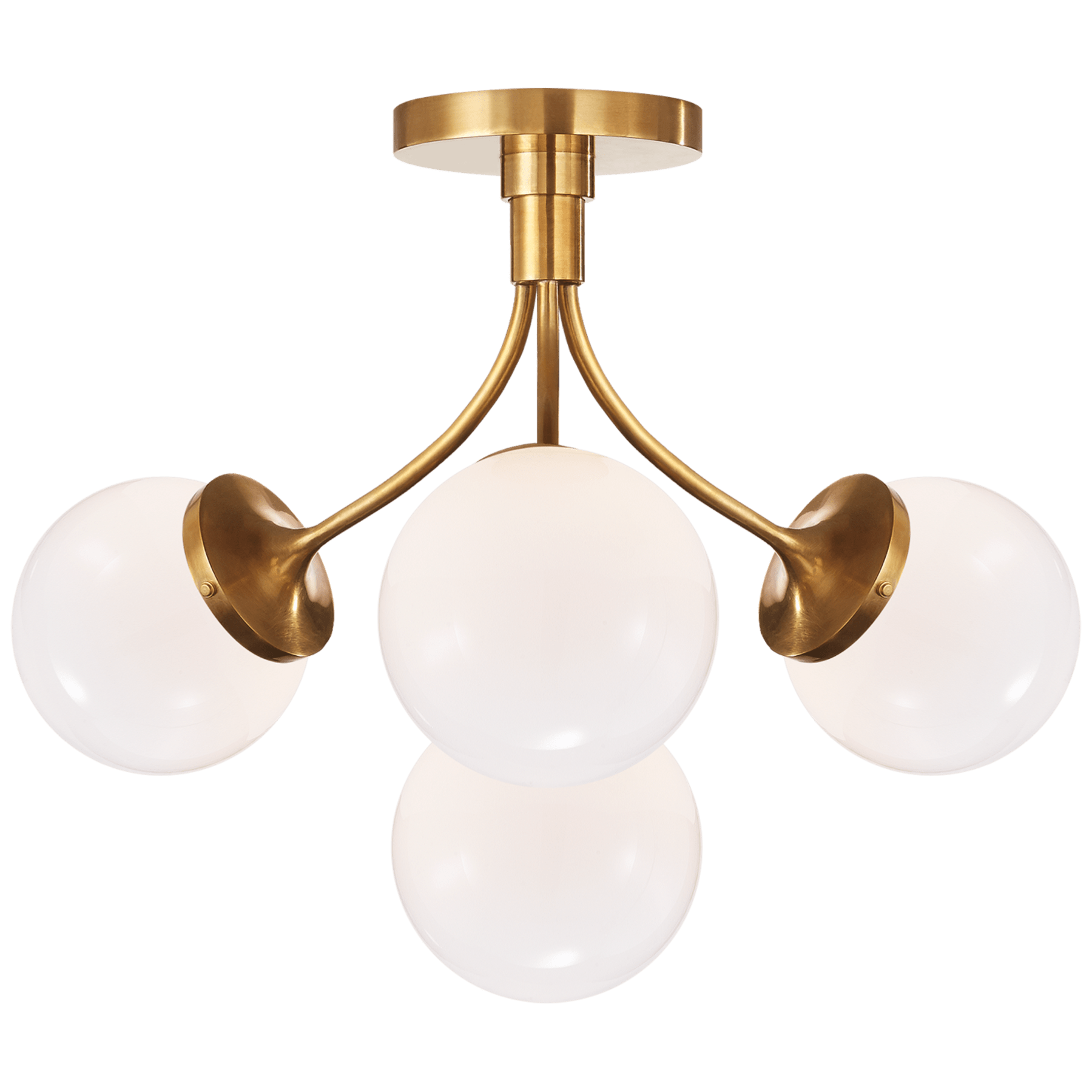 Prescott Medium Semi-Flush Mount
